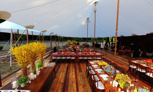 EventQuip Sailcloth Tent for Wedding